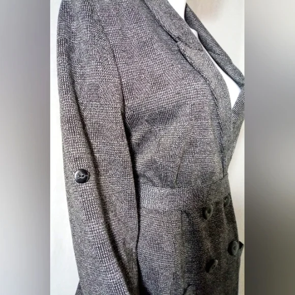 Cabi Double Breasted Knit Blazer
